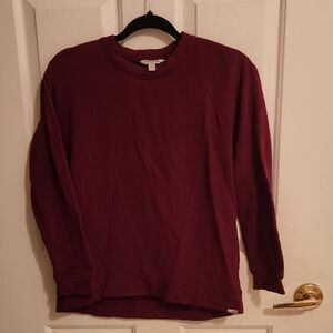 Orvis Women's Crew Neck Sweater - Burgundy